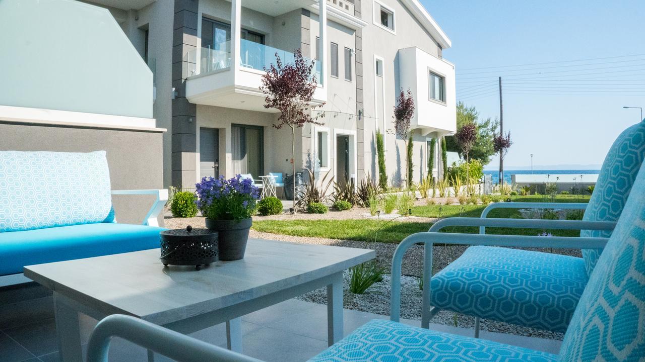 Costa Domus Blue Luxury Apartments Nikiti  Luaran gambar
